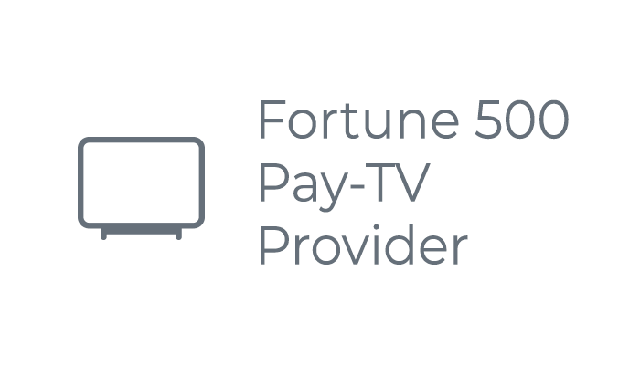 The Fortune 500 pay-TV provider icon.